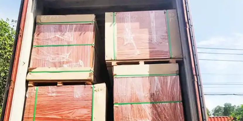 地板和地板砖可以通过集装箱海运运输吗，，需要哪些特殊处理？？？