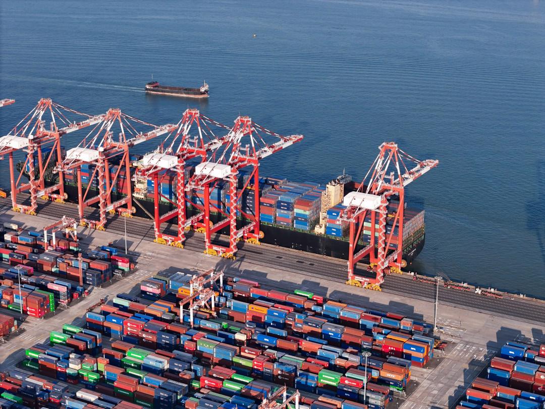 广州港1月内贸吞吐量突破4175万吨，，，，，同比增添12.29%